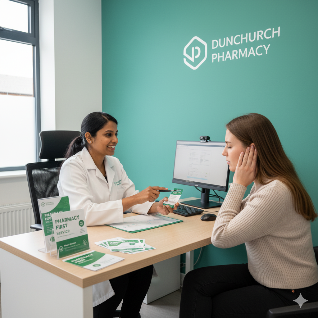 Skip the GP wait times for conditions like sore throats, earache, or UTIs. 